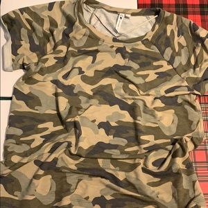 Camo short sleeve T-shirt